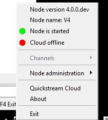 Quickstream Node Setup overview